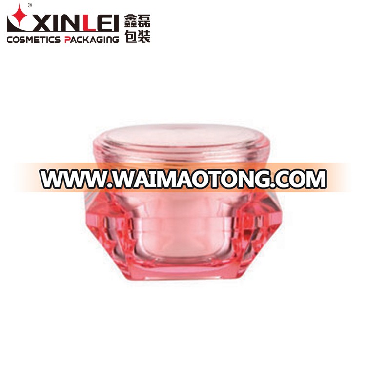 cheap price mini diamond clear cosmetic acrylic eye cream jar 5ml